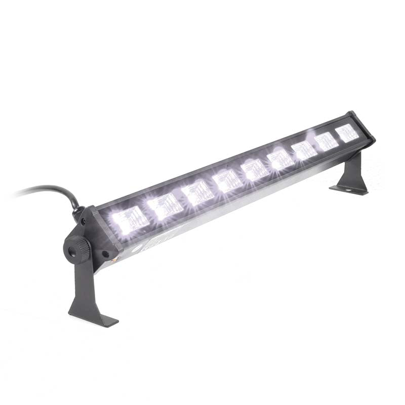 LIGHT4ME LED BAR UV 9 + BIANCO decorazione luminosa professionale 9x3W