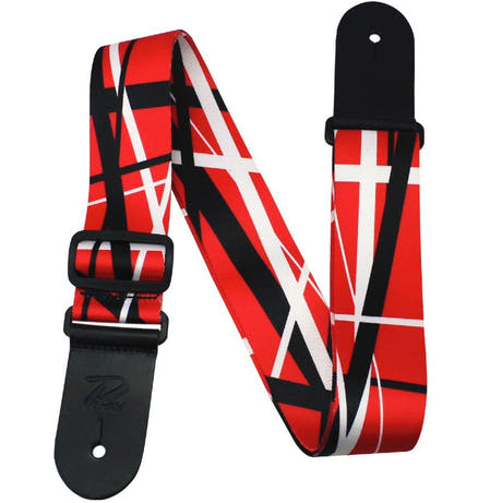 Profile SH194 Tracolla in poliestere Stripes Red