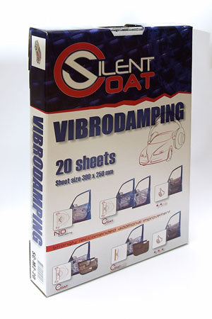 SILENT COAT Isolamento acustico 20 pezzi