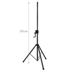 Wind-Up stand per altoparlante 130-210cm (70 kg)