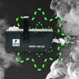 Firefog Hornet 400LED macchina del fumo da 400 W con LED e 2 telecomandi, nera