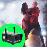 Firefog Hornet 400LED macchina del fumo da 400 W con LED e 2 telecomandi, nera