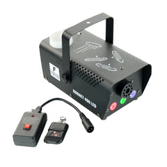 Firefog Hornet 400LED macchina del fumo da 400 W con LED e 2 telecomandi, nera
