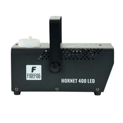 Firefog Hornet 400LED macchina del fumo da 400 W con LED e 2 telecomandi, nera