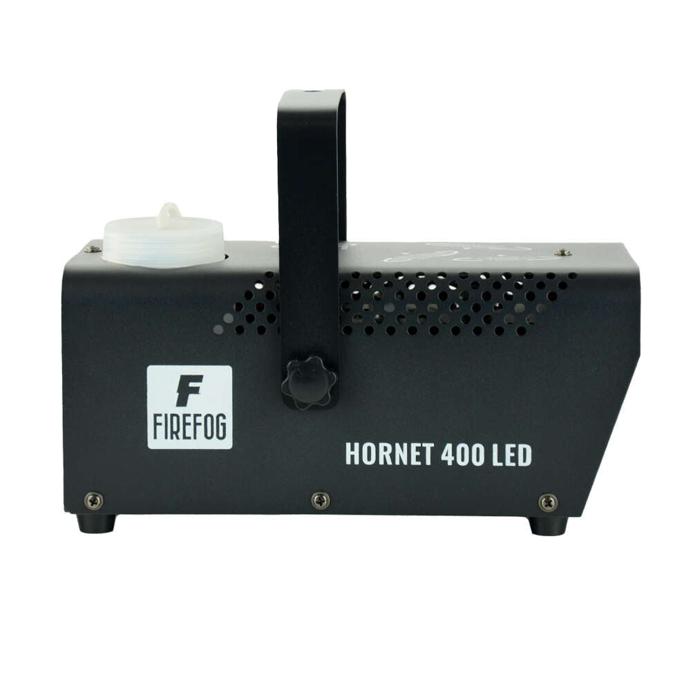 Firefog Hornet 400LED macchina del fumo da 400 W con LED e 2 telecomandi, nera