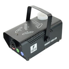 Firefog Hornet 400LED macchina del fumo da 400 W con LED e 2 telecomandi, nera