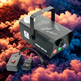 Firefog Hornet 400LED macchina del fumo da 400 W con LED e 2 telecomandi, nera