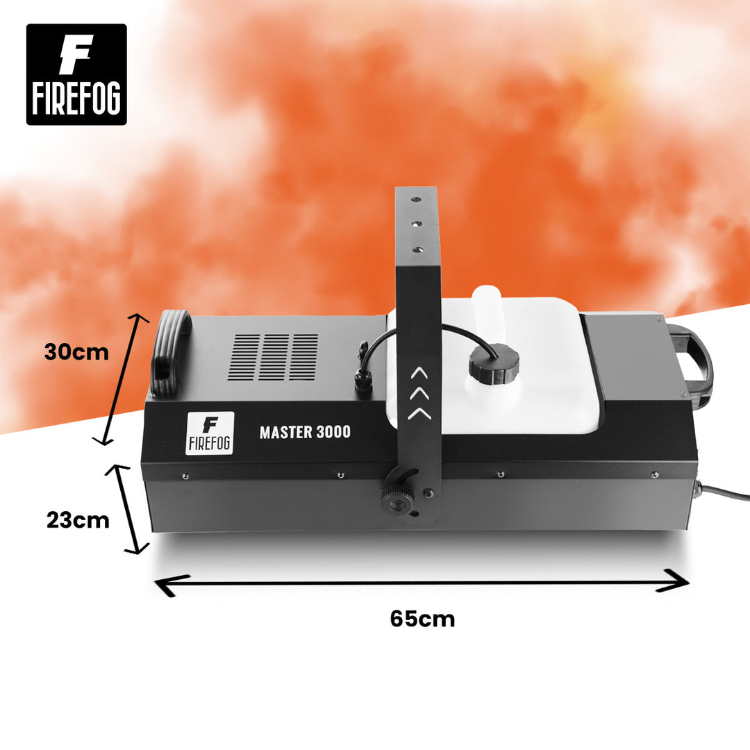 Firefog Master 3000 macchina del fumo da 3000 W con DMX e telecomando