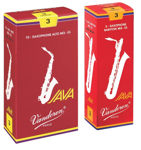 Vandoren Ance per sassofono soprano Java Filed Red - 3