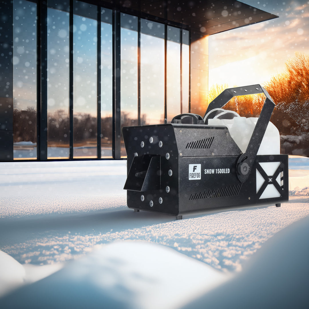 Firefog Snow 1500LED macchine della neve 1500 W con RGB LED e DMX