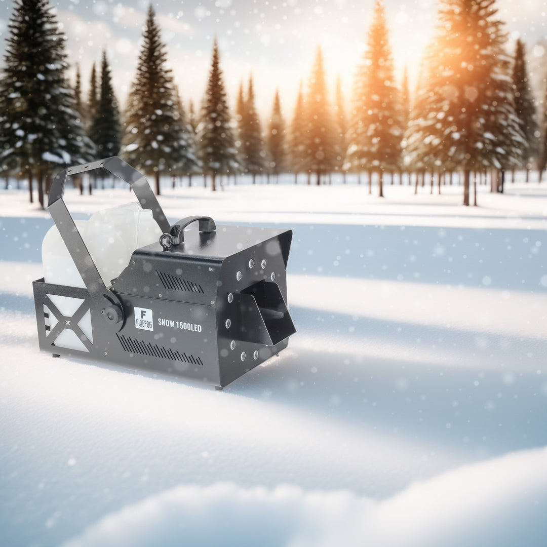 Firefog Snow 1500LED macchine della neve 1500 W con RGB LED e DMX