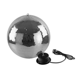 Sfera a specchi da 20 cm con motore