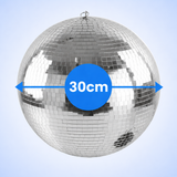 Sfera a specchi Firefog da 30 cm con motore
