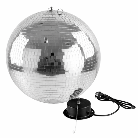 Sfera a specchi da 40 cm con motore