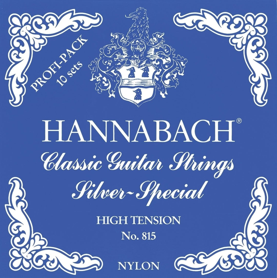 Corde Hannabach per chitarra classica Serie 815 Professional pack Silver special - 815 ProfiPack High