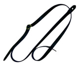 Fire & Stone tracolla in pelle per mandolino bluegrass, nera