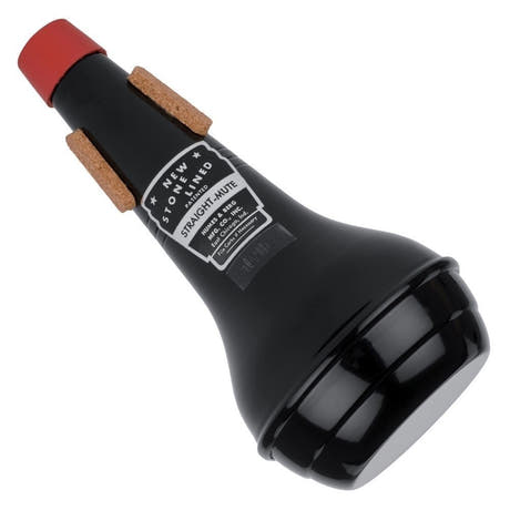 Humes & Berg Straight 285BK per flicorno, lucidato nero