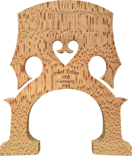 Ponticello per violoncello Teller modello francese n. 16, 4/4, lucido, 1A