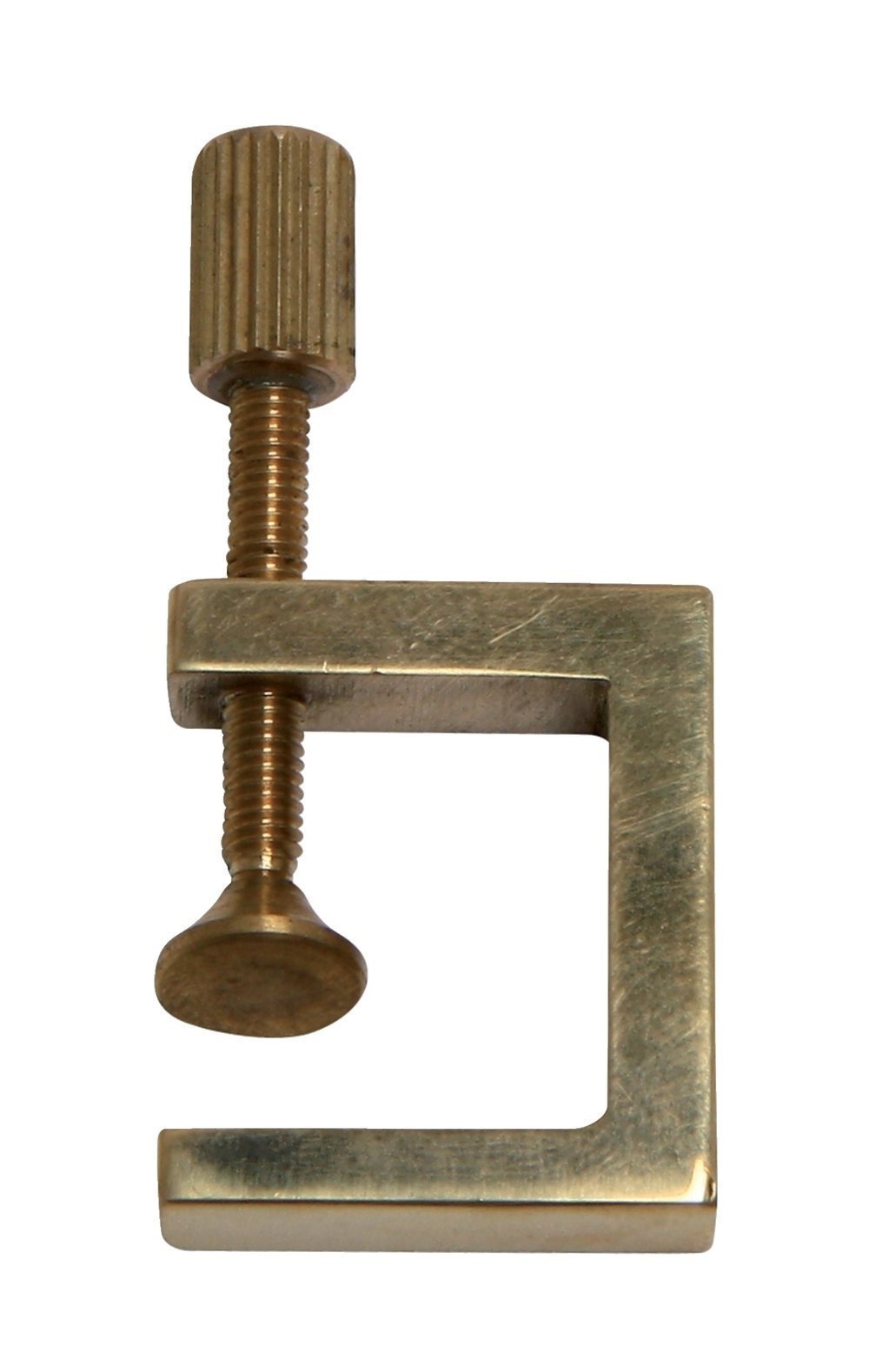 GEWA morsetto angolare in ottone, 15 x 15 mm, piastra di pressione mobile