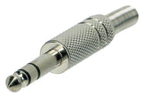 GEWA spina jack stereo da 6,3 mm con protezione antipiega