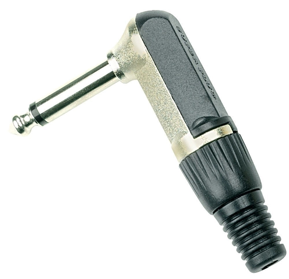 Spinotto jack mono angolato GEWA da 6,3 mm con fermacavo