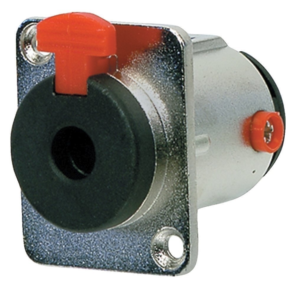 Connettore jack stereo GEWA da 6,3 mm per installazione fissa, con blocco