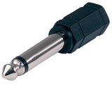 GEWA adattatore da femmina mono da 3,5 mm a jack mono da 6,3 mm