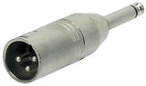 GEWA adattatore XLR maschio a jack mono da 6,3 mm