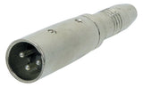 GEWA adattatore da jack stereo femmina da 6,3 mm a XLR maschio