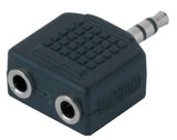 GEWA adattatore splitter minijack stereo da 3,5 mm