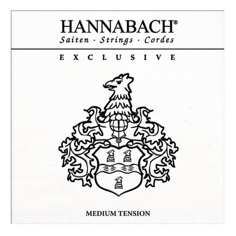 Hannabach Exclusive E6 corda grave per chitarra classica, medium tension