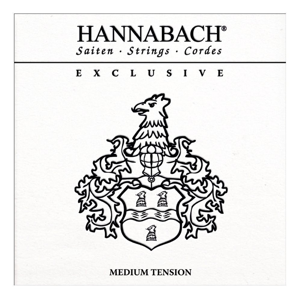 Hannabach Exclusive E6 corda grave per chitarra classica, medium tension