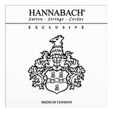 Hannabach Exclusive E1 corda acuta, chitarra classica, medium tension