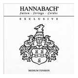 Hannabach Exclusive set di corde basse D4, A5 ed E6, chitarra classica, MT
