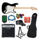 Fender Squier Affinity Stratocaster Pacchetto Iniziale (Nero)