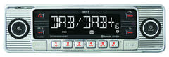 Retro Radio - DAB +, Bluetooth and USB, Silver