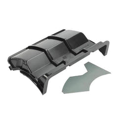 Cornice 2-DIN per Mii, Citigo e Up (Nero Lucido)