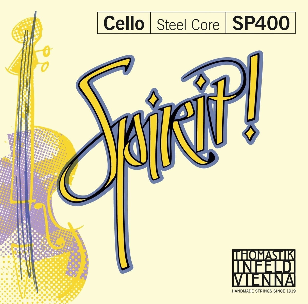 Thomastik-Infeld Cello Strings Spirit! - D medium (SP42 4/4)