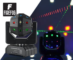 Firefog STARBALL moving head con laser e strobe
