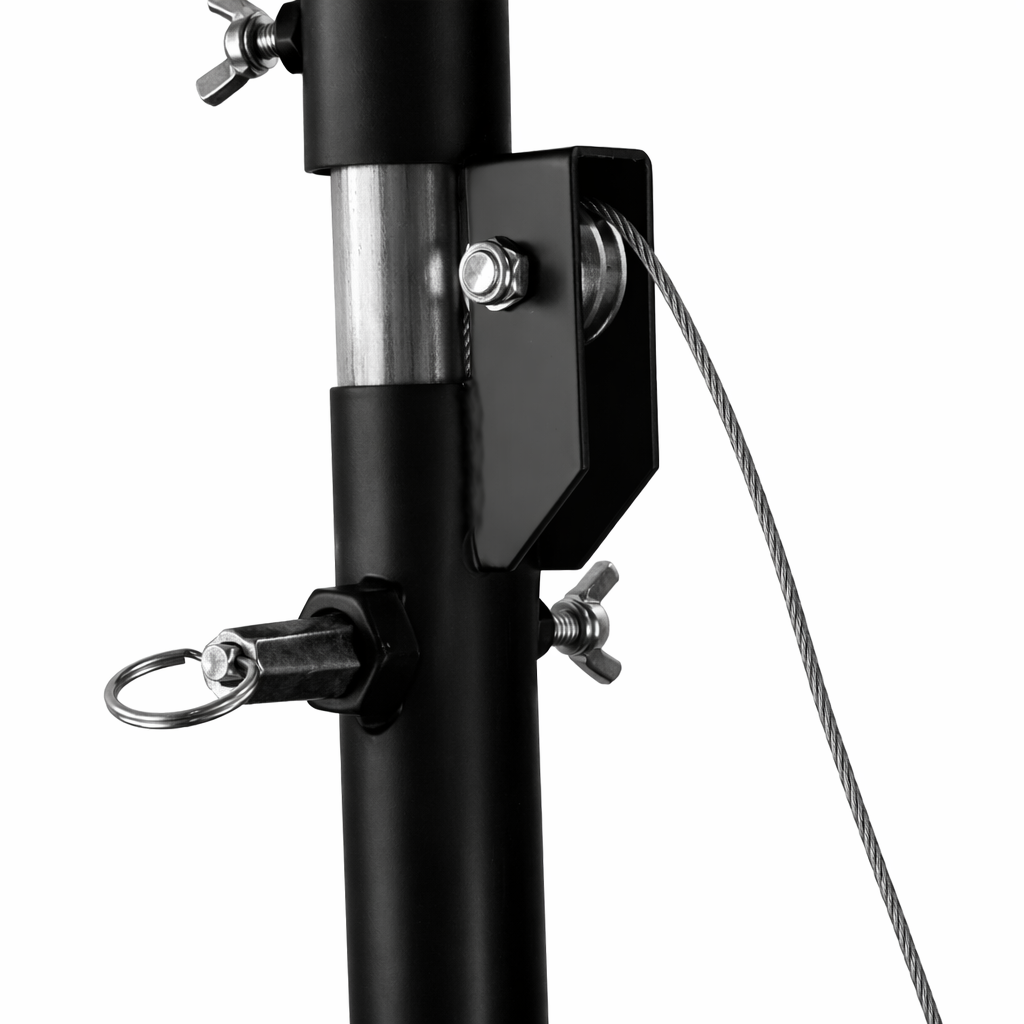 Hardman LS2 wind-up, stativo per luci da 1,6 a 2,8 m, 50 kg