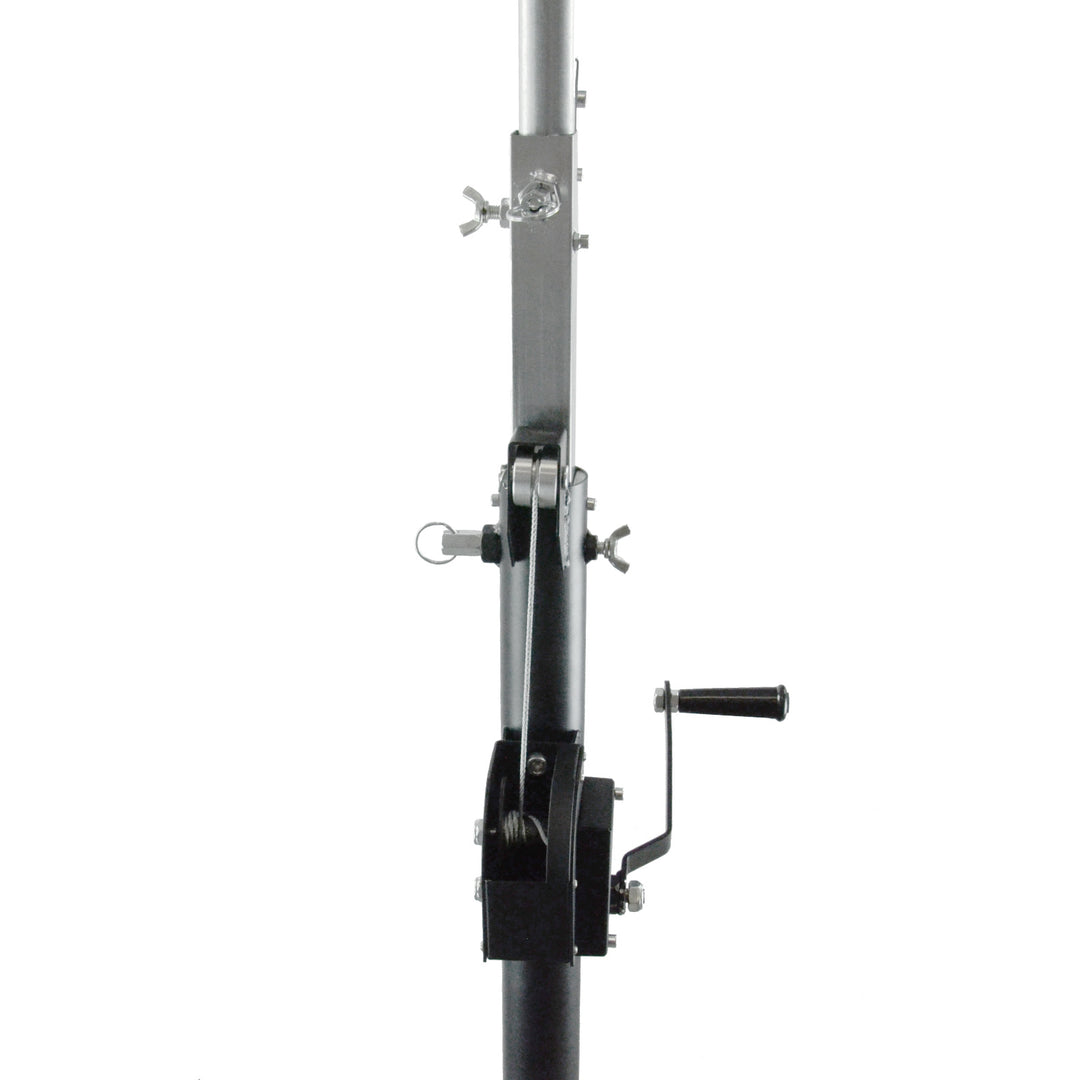 Hardman LS3 wind-up, stativo per luci da 1,7 a 4,3 m, 65 kg