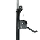 Hardman LS4 wind-up, stativo per luci con doppia barra trasversale, da 1,7 a 4,3 m