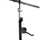 Hardman LS4 wind-up, stativo per luci con doppia barra trasversale, da 1,7 a 4,3 m
