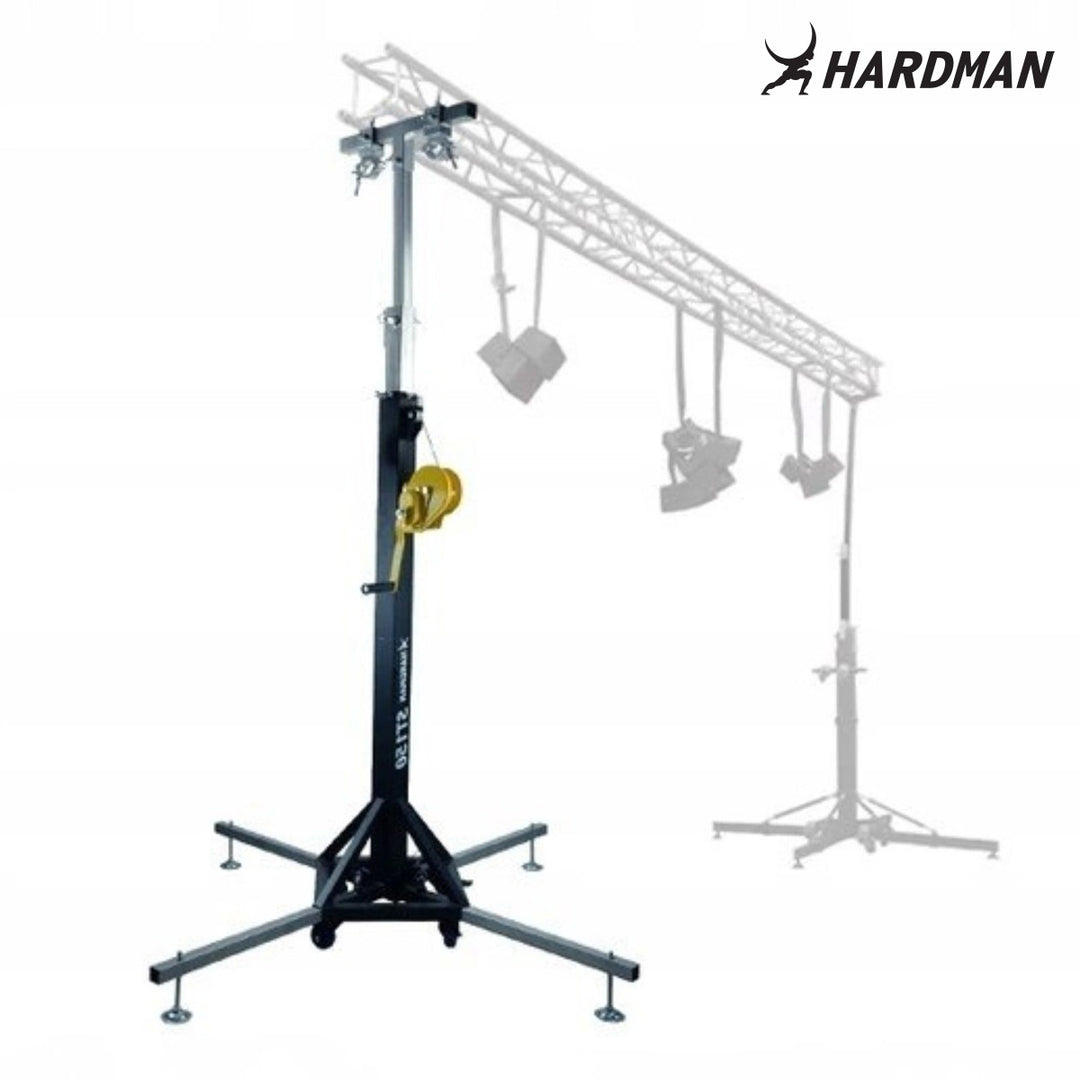 Hardman ST150 torre scenica con argano, da 1,75 a 4,3 m, 150 kg