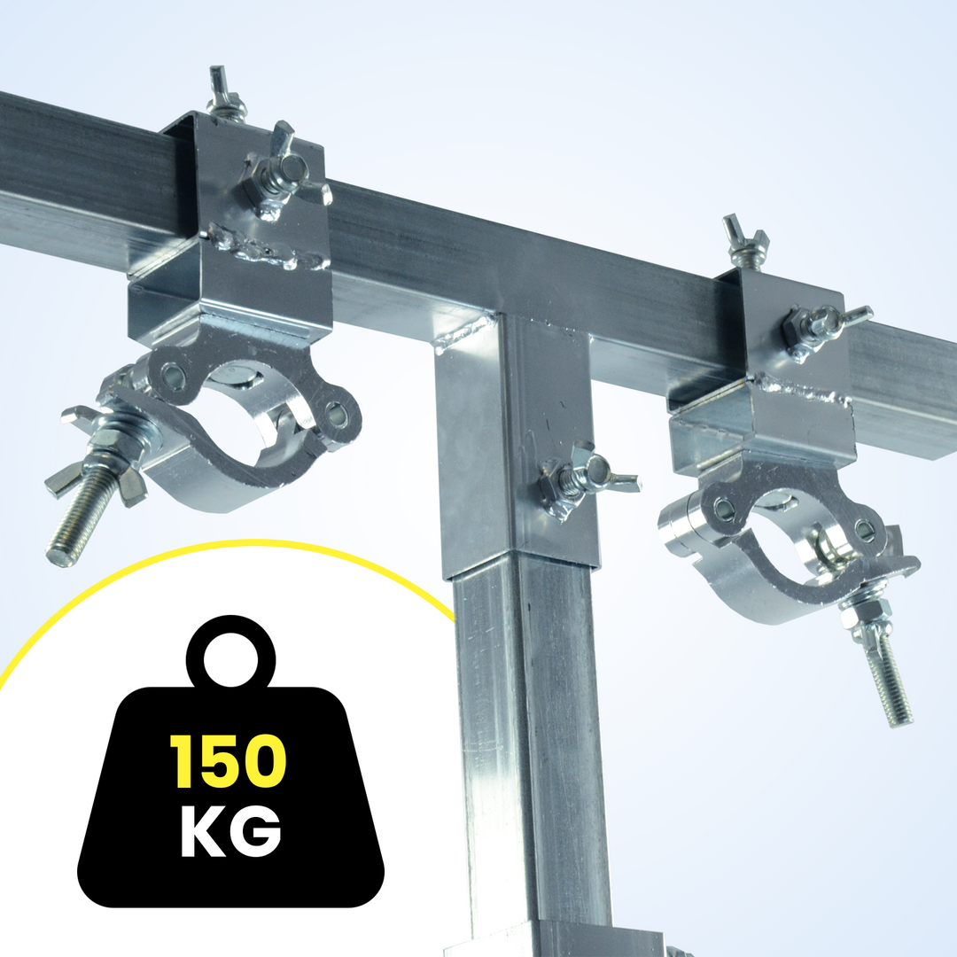 Hardman ST150 torre scenica con argano, da 1,75 a 4,3 m, 150 kg