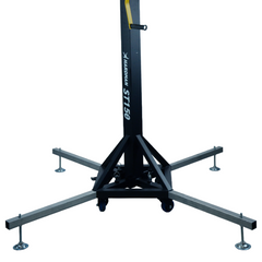 Hardman ST150 torre scenica con argano, da 1,75 a 4,3 m, 150 kg