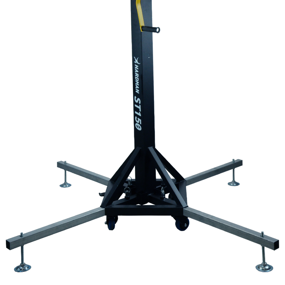 Hardman ST150 torre scenica con argano, da 1,75 a 4,3 m, 150 kg
