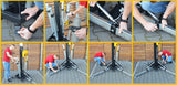 Hardman ST300 torre scenica con argano, da 2 a 5,5 m, 300 kg