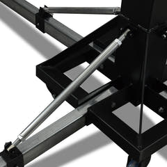 Hardman ST300 torre scenica con argano, da 2 a 5,5 m, 300 kg
