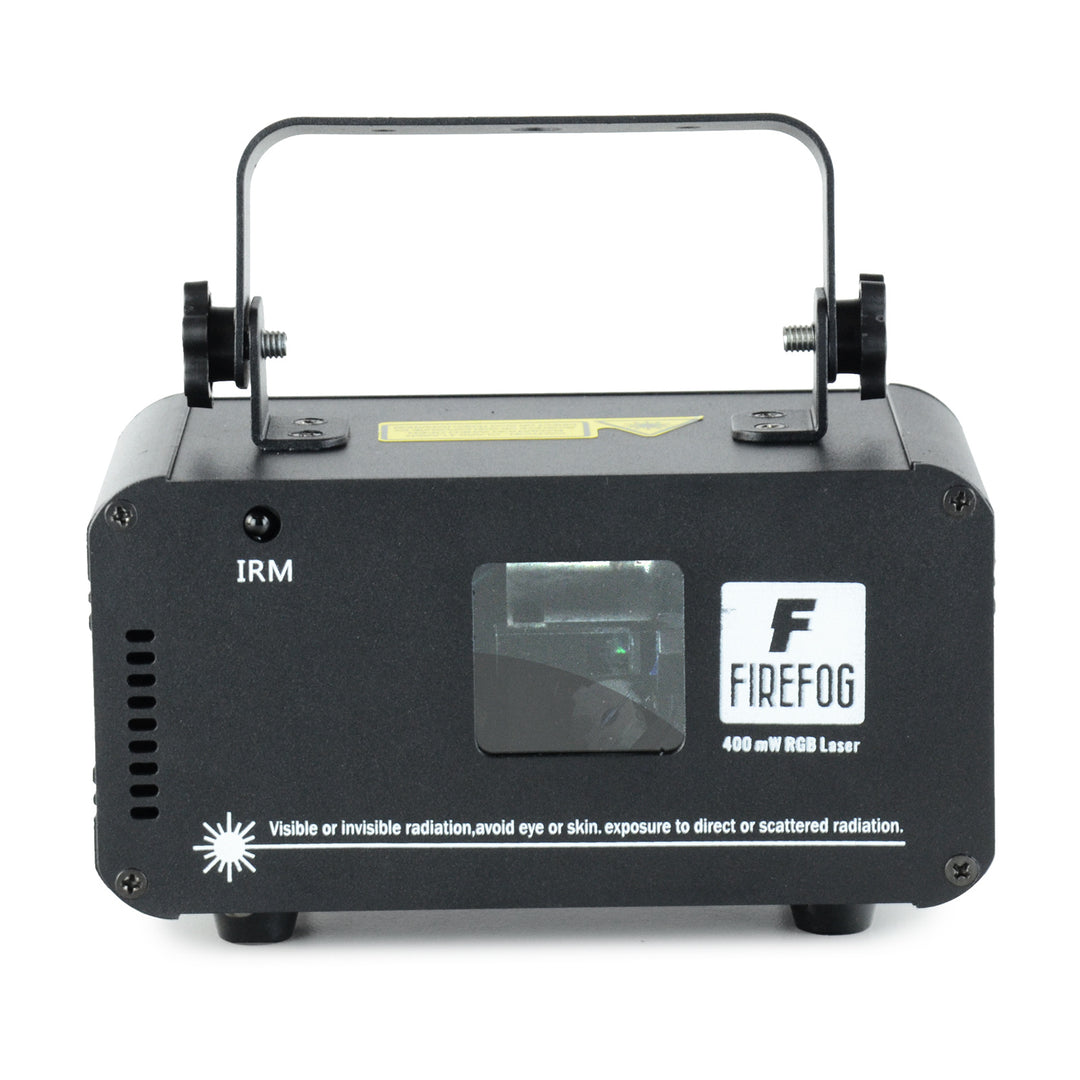 Firefog RGB laser disco 400 mW con DMX e telecomando